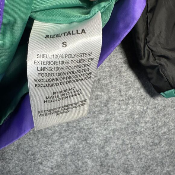 MTV Music Television Jacket Mens Small Multicolor Hooded Windbreaker 2020 - Picture 8 of 12